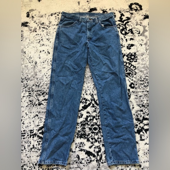 blue denim rustler jeans - Picture 1 of 4